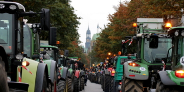 Bauernpower in Hamburg
