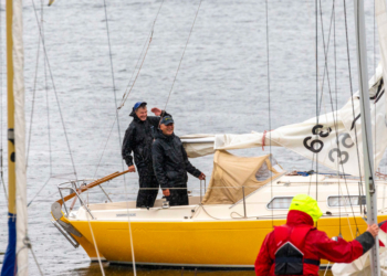 Feucht aber fröhlich: Mit einem vielversprechenden Ausblick wurde die Segelsaison beendet!