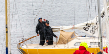 Feucht aber fröhlich: Mit einem vielversprechenden Ausblick wurde die Segelsaison beendet!