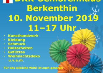 Großer Martinsmarkt im DRK-Seniorenhaus Berkenthin