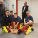 Übergabe Übungspuppen an die First responder der Feuerwehr Ratzeburg