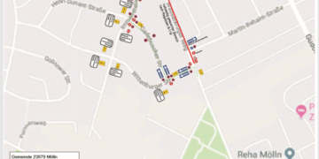 Fahrbahndeckensanierung im Wasserkrüger Weg in Mölln