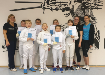 FCIR-Fechtkinder bestehen Turnierreifeprüfung