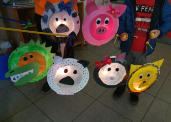 Laternenfest in der OGA der Grundschule Tanneck