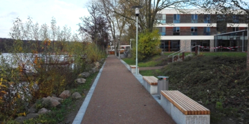 Uferpromenade entlang des Karl-Adam-Weges fertiggestellt