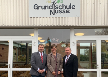 Bund fördert Neubau des Verwaltungstraktes der Grundschule Nusse