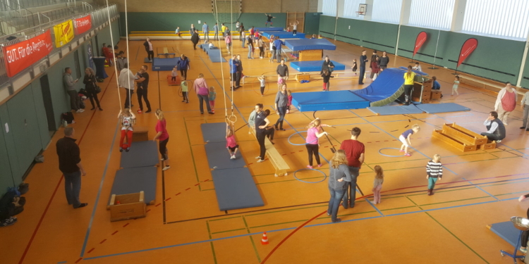 Strahlende Kinderaugen beim Kinderturn-Sonntag vom VfL Geesthacht