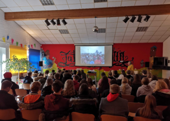 Vortrag zur Grenzöffnung in der Möllner Gemeinschaftsschule