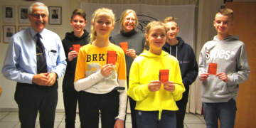 Bilanz der Schwimm- und Rettungsschwimmausbildung bei der DLRG Steinhorst 2019