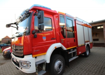 Feierliche Übergabe des neuen LF 10 an die Feuerwehr Ziethen