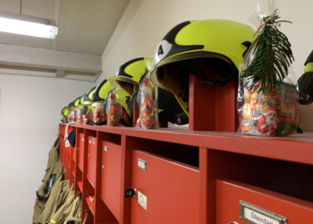 Nikolaus in der Feuerwehr Ziethen