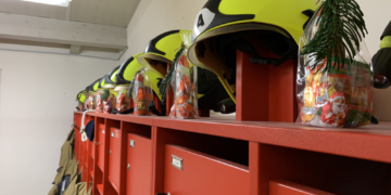 Nikolaus in der Feuerwehr Ziethen