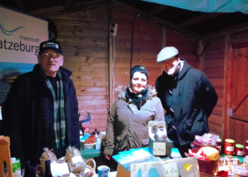 Partnerschaftliche Weihnachtsgrüße aus Ratzeburg im belgischen Esneux