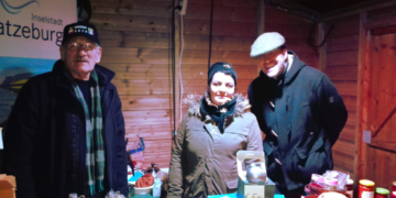 Partnerschaftliche Weihnachtsgrüße aus Ratzeburg im belgischen Esneux