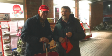 Rote Socken gegen die soziale Kälte