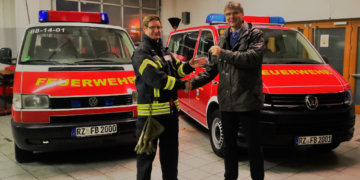 Gemeinde Bliestorf stellt neuen MTW in Dienst der Freiwilligen Feuerwehr