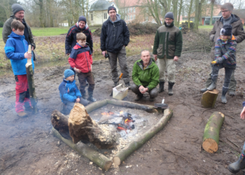 Väter-Kind Wochenenden im Schloss Dreilützow