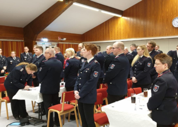 Durchschnittsalter bei der Feuerwehr Berkenthin liegt bei 34,1 Jahren