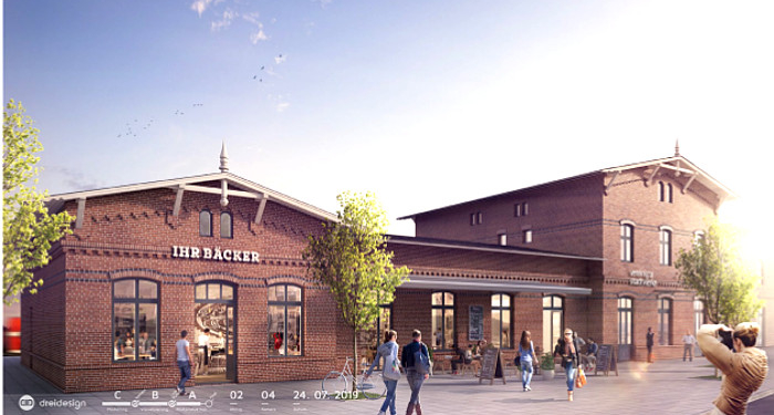 Vereinigte Stadtwerke revitalisieren den Möllner Bahnhof