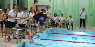 Viel Andrang beim 45. Möllner Nachwuchsschwimmen