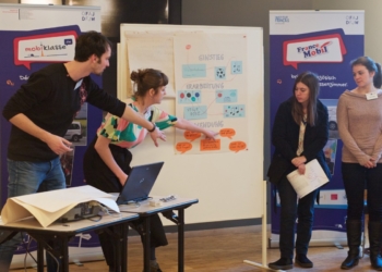 FranceMobil an der Gemeinschaftsschule in Ratzeburg