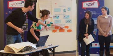 FranceMobil an der Gemeinschaftsschule in Ratzeburg