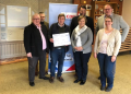 Gute Stimmung und Spende für die SSG Horst Brunsmark