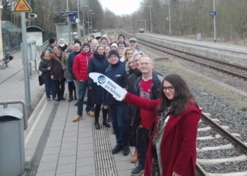 Ratzeburgs Bahnhof im Fokus des bundesweiten Projektes des ‚Fahr-Rad-zum-Zug‘