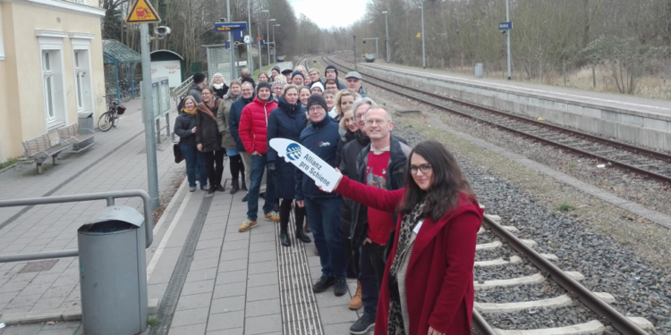 Ratzeburgs Bahnhof im Fokus des bundesweiten Projektes des ‚Fahr-Rad-zum-Zug‘