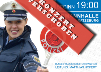 Gemeinsames Benefizkonzert der Bundespolizeiabteilung Ratzeburg wird verschoben