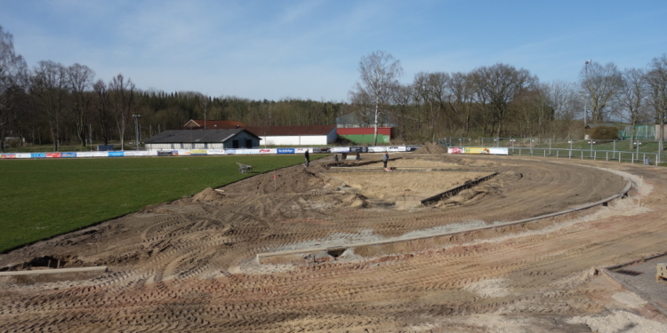 Sanierung auf dem Ratzeburger Riemannsportplatz schreitet voran