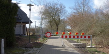 Schrankenanlage im ‚Alten Postweg‘ schützt Krötenwanderung