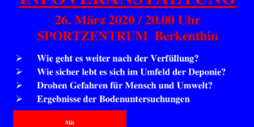 Infoveranstaltung zur Sondermülldeponie Rondeshagen-Groß Weeden
