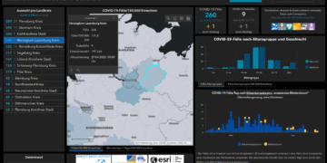 Gemeldete Covid19-Fälle, Stand 29. April