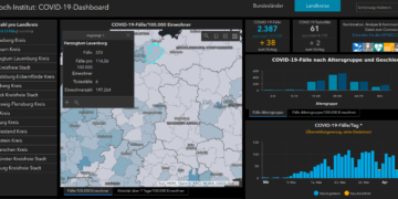 Gemeldete Covid19-Fälle, Stand 18. April