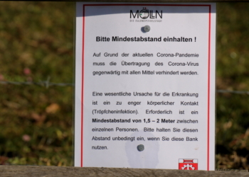 Bitte Abstand halten!