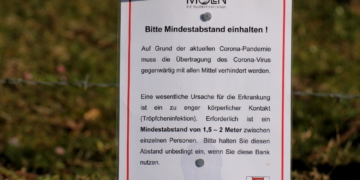 Bitte Abstand halten!