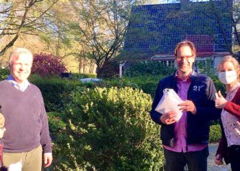 Der CDU Ortsverband Aumühle stellt Masken zur Verfügung