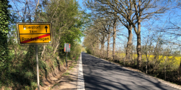Verbindungsstraße zwischen den Gemeinden Bliestorf und Rondeshagen wieder eröffnet