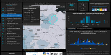 Gemeldete Covid19-Fälle, Stand 5. Mai