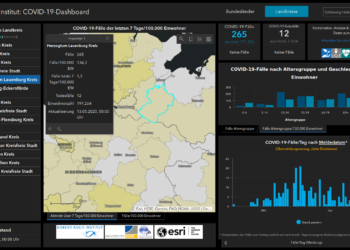 Gemeldete Covid19-Fälle, Stand 13. Mai