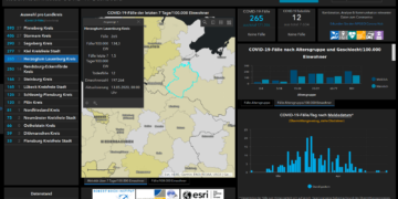 Gemeldete Covid19-Fälle, Stand 13. Mai