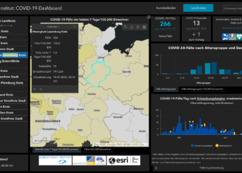 Gemeldete Covid19-Fälle, Stand 15. Mai