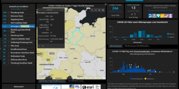 Gemeldete Covid19-Fälle, Stand 15. Mai