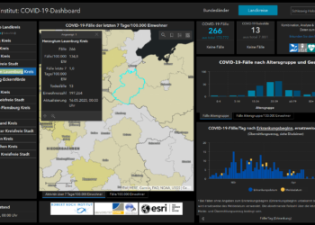 Gemeldete Covid19-Fälle, Stand 16. Mai