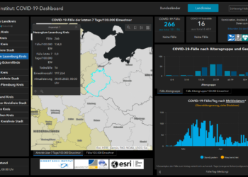 Gemeldete Covid19-Fälle, Stand 30. Mai