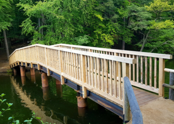 Abschluss der Brückensanierungen am Möllner Schmalsee