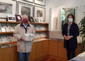 Erster Besucher im A. Paul Weber-Museum nach ‚Corona-Pause‘
