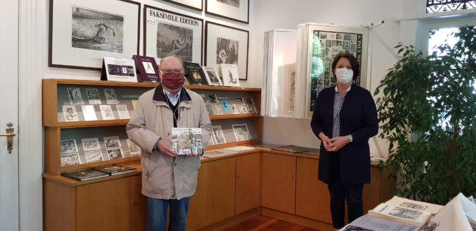 Corona Besucher Webermuseum