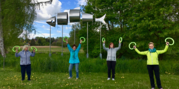 Mit Schwung aus der Krise – Lockerungsübungen am Kanal